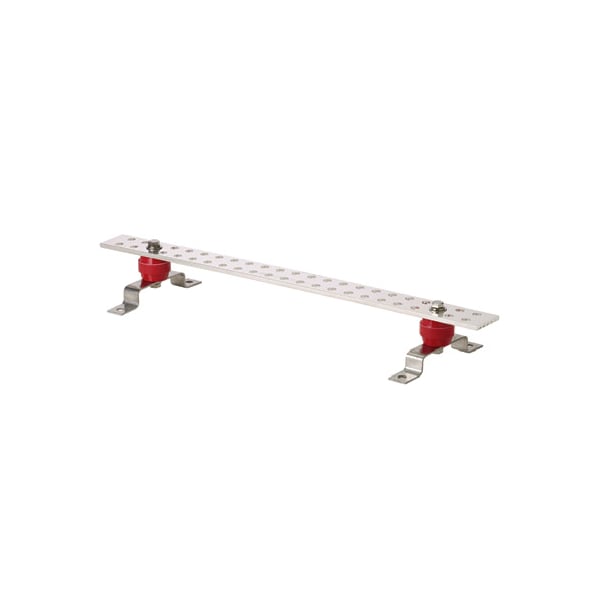 Grounding Busbar, 1/4" x 2" x 12" (6.4mm